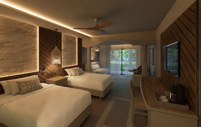 Room rendering at Bahia Principe Grand Tequila Hotel Room rendering at Bahia Principe Grand Tequila Hotel