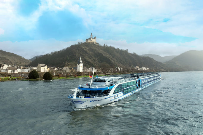 VIVA Cruises' newest ship, the VIVA ENJOY. VIVA Cruises' newest ship, the VIVA ENJOY.