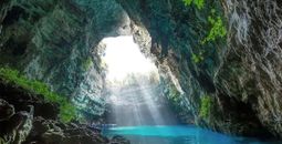 Kefalonia, Greece Lake Melissani