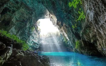 Kefalonia, Greece Lake Melissani