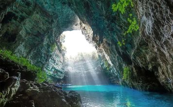 Kefalonia, Greece Lake Melissani