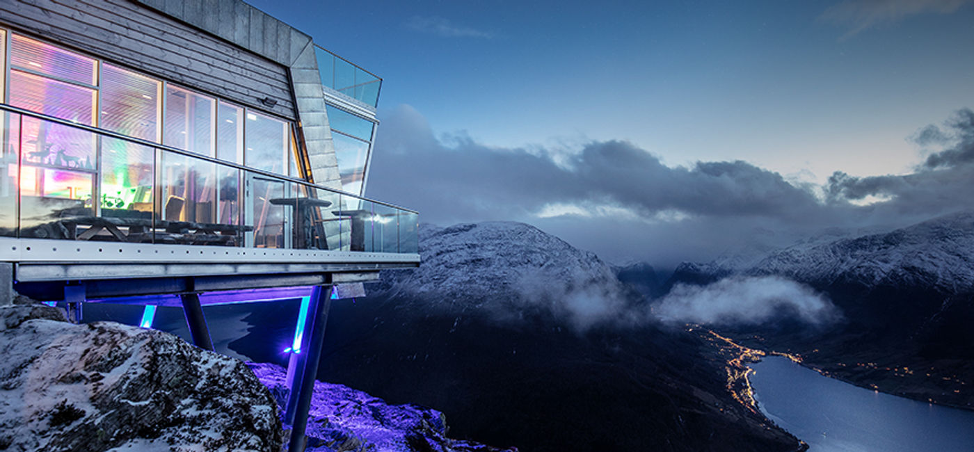 Image: Hoven Restaurant, Loen Skylift (Photo Credit: Marius Beck Dahle/The Nordics)