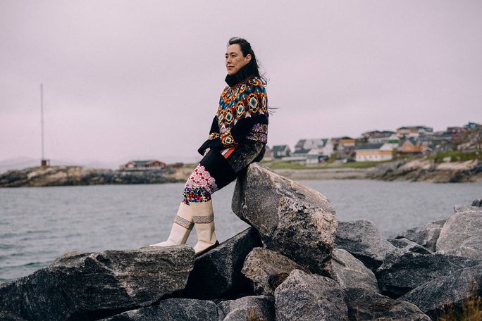 Sara-Marie, Dressmaker, part of Kalaallit Portraits of Greenland from HX Expeditions