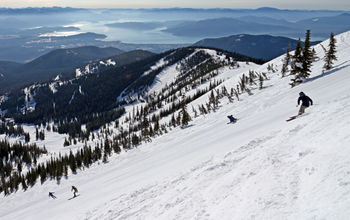 Schweitzer is a 2,900-acre resort in the Selkirk Mountains of Idaho