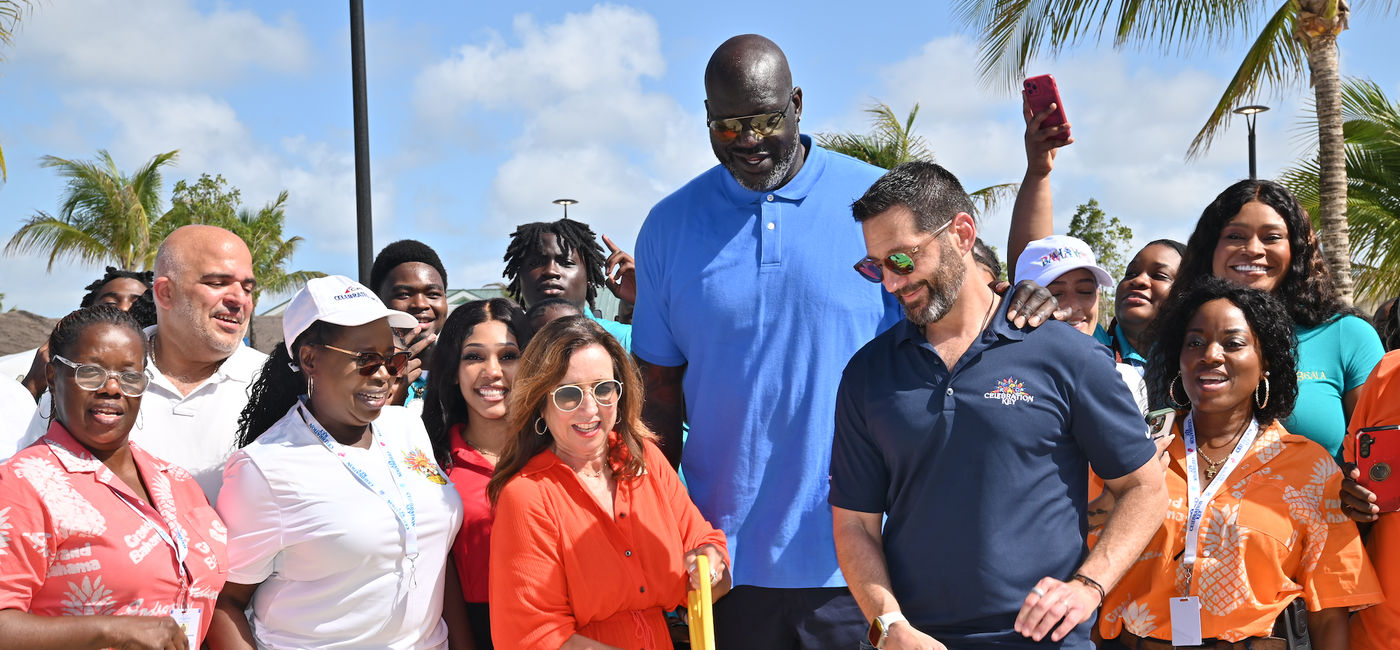 Image: The first cruise guests arrived at Celebration Key aboard Carnival Vista (Photo Credit: Carnival Cruise Line)