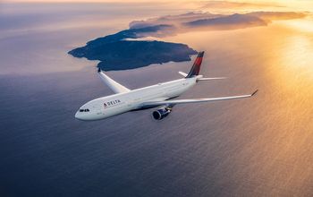 Delta Air Lines&#39; Airbus A330-200.