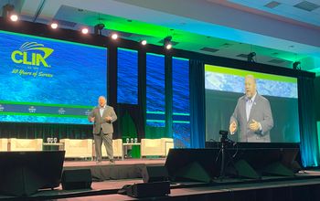 Bud Darr, president and CEO of CLIA, at Cruise360s opening general session.