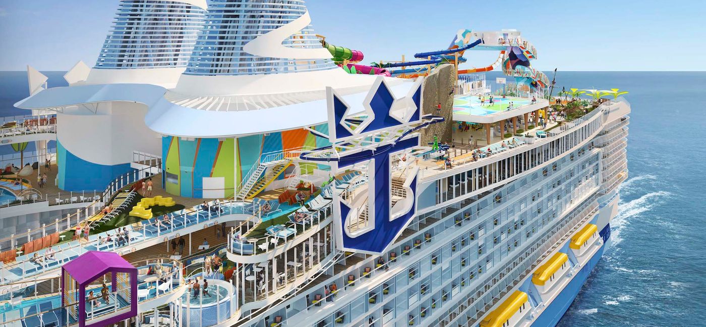 Image: Rendering of Royal Caribbean's Icon of the Seas. (photo courtesy of Royal Caribbean International)