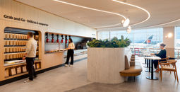 Air Canada Café at Vancouver International Airport.