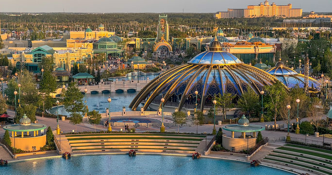 Celestial Park from Universal Helios Grand Hotel Celestial Park from Universal Helios Grand Hotel