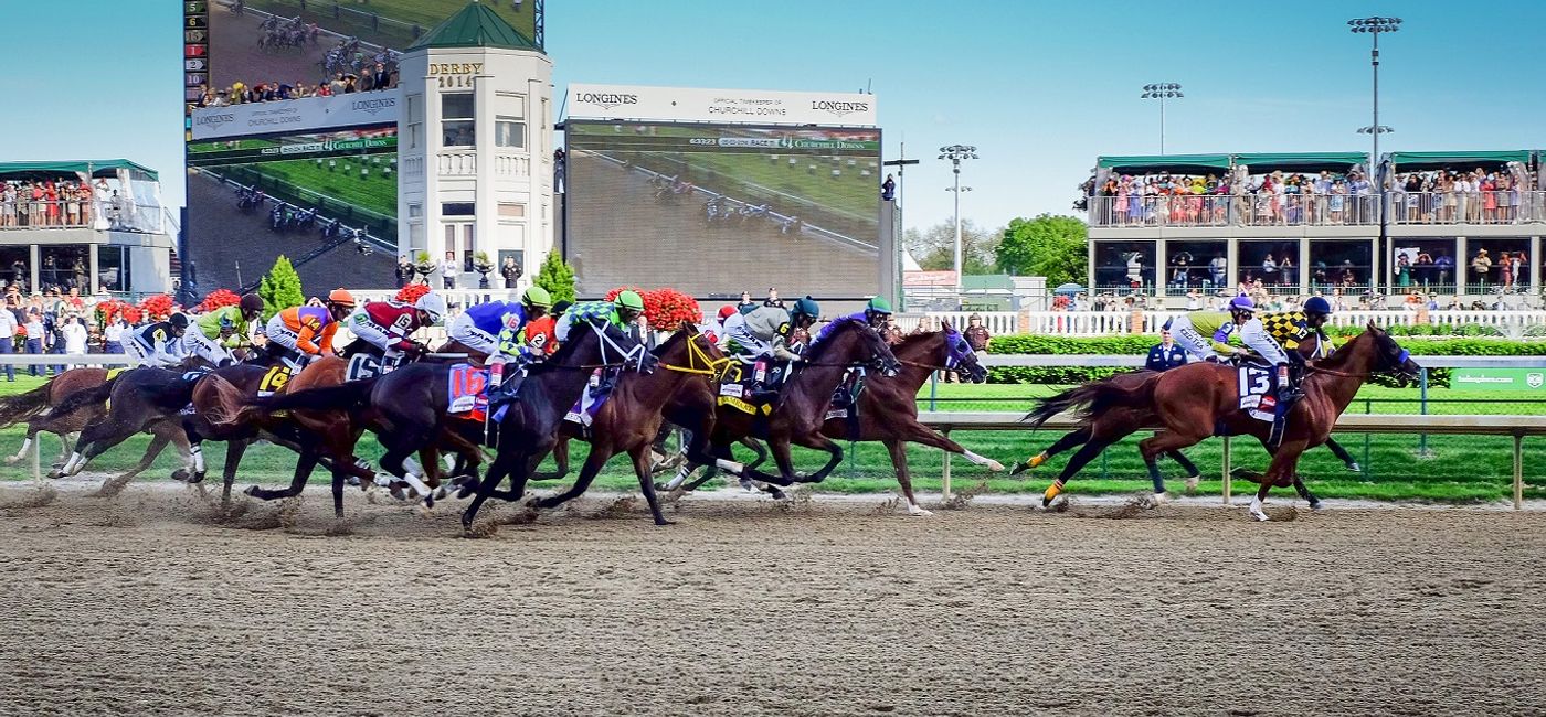 Image: The annual 'Run for the Roses' at Churchill Downs is the Triple Crown's marquee event. (Photo via Flickr/Bill Brine)