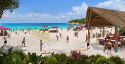 A rendering of the new Royal Beach Club Lelepa