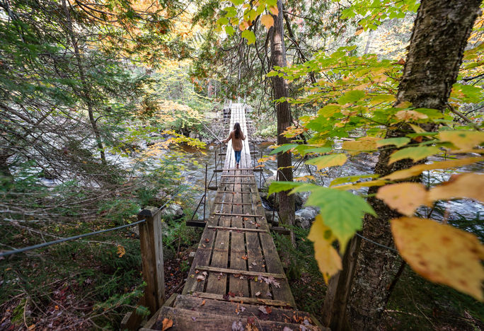Trails at Elk Lake Lodge, Adirondacks