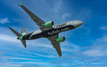 Flair Airlines aircraft