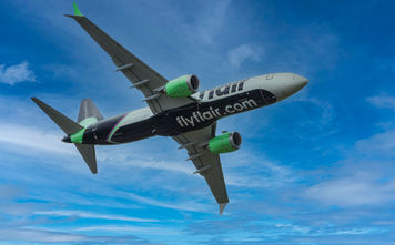 Flair Airlines aircraft