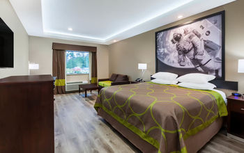 Super 8 by Wyndham Kingwood, Texas hotel room