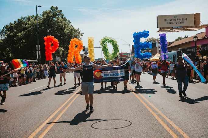 Denver Pride parade.