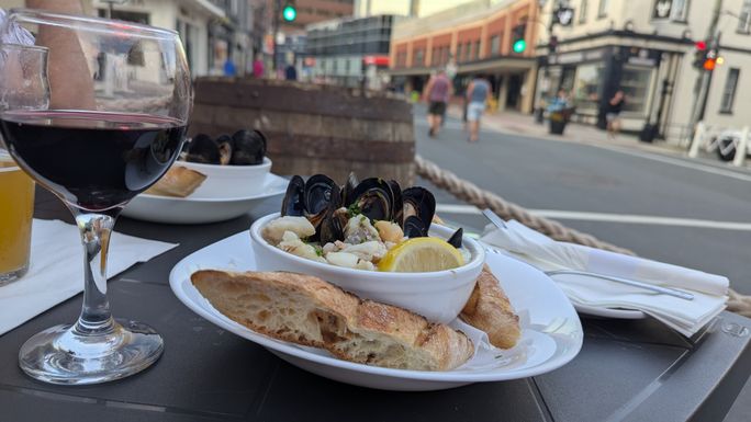 Seafood Chowder, YellowBelly Brewery. St. John's, Newfoundland.