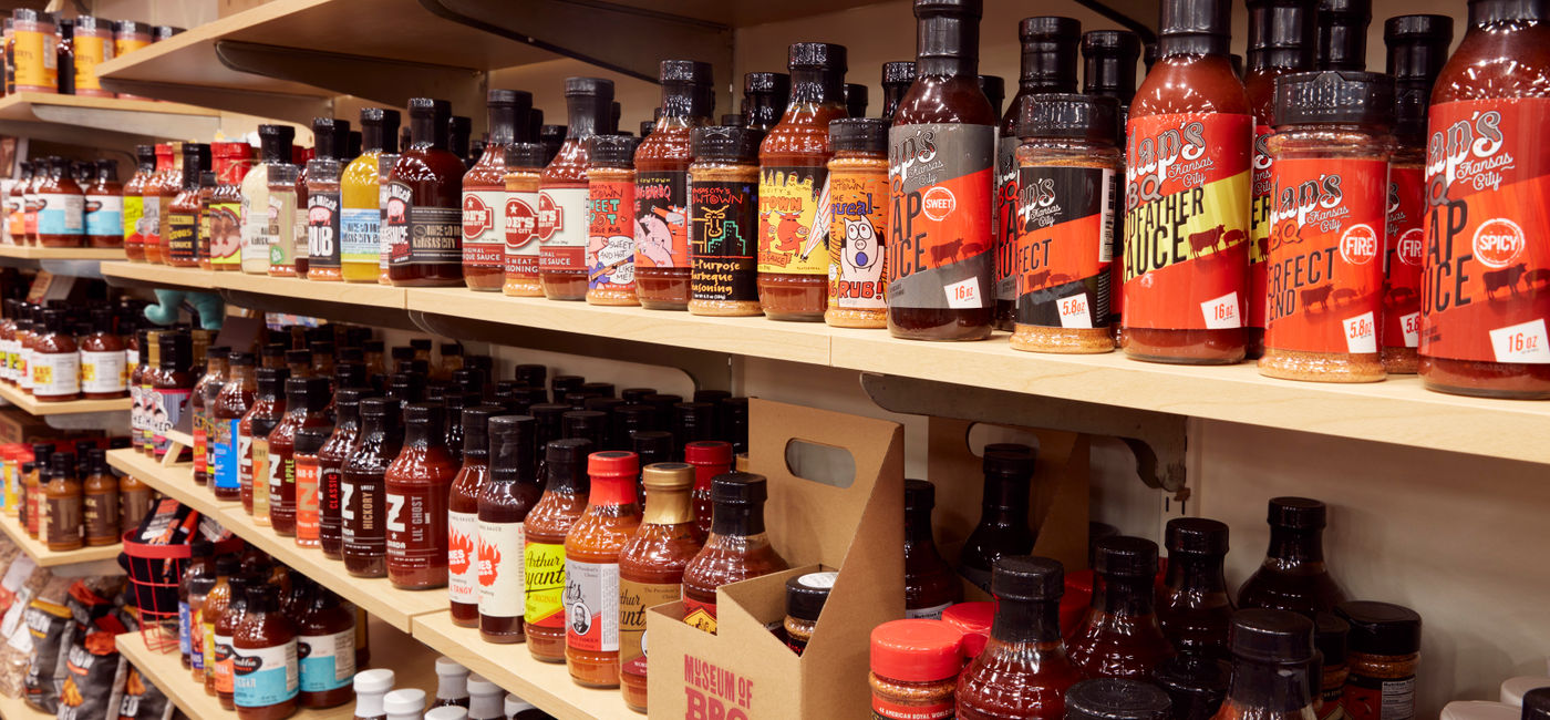 Image: Retail Store at Museum of BBQ in Kansas City (Photo Credit: Museum of BBQ)