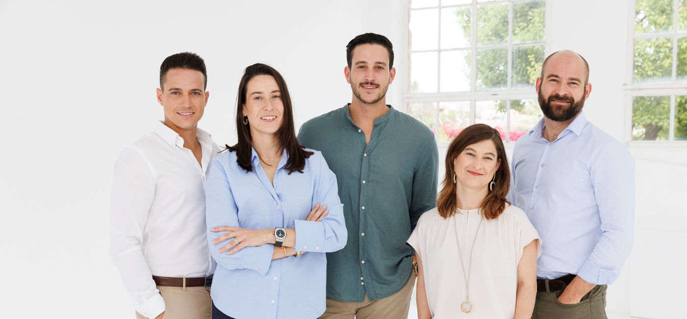 Image: Luis Riu Rodríguez; Naomi Riu Rodríguez; Roberto Riu Rodríguez; Lola Trian Riu and Joan Trian Riu.