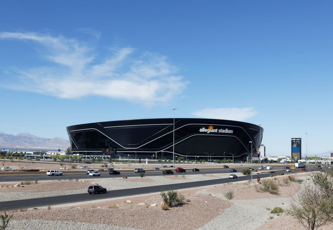 Allegiant Stadium in Las Vegas, Nevada