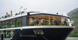 Godmother Cheri Oteri christened the Avalon Alegria in Portugal
