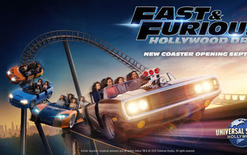 Universal Hollywood's new “Fast & Furious: Hollywood Drift” roller coaster.
