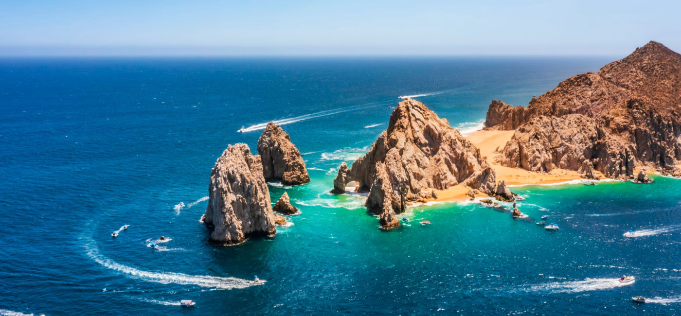 Image: Aerial view of the sea off the coast of Baja California Sur. (Photo Credit: Tourist Tax)