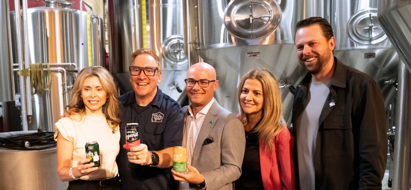 Image: WestJet fait appel à la brasserie artisanale locale Tool Shed comme fournisseur exclusif de bières à bord (Source: Air Transat)