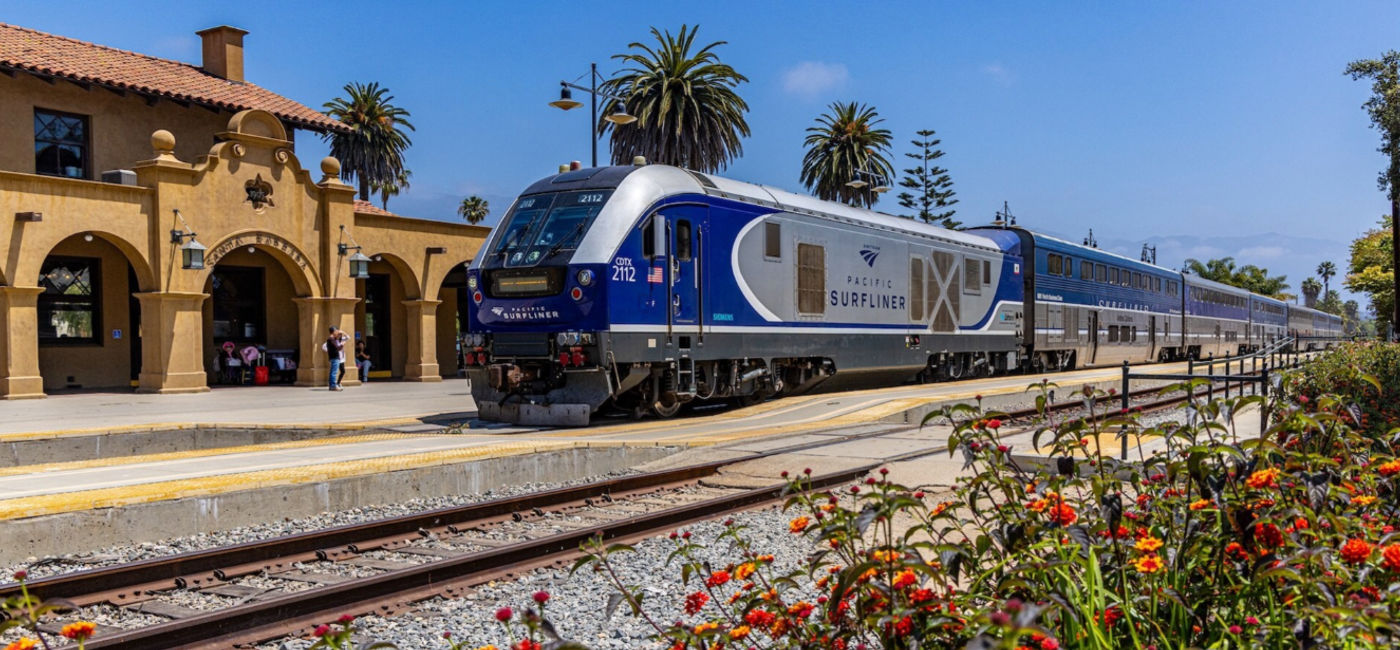 Image: Amtrak Pacific Surfliner in California. (Photo Credit: Amtrak)