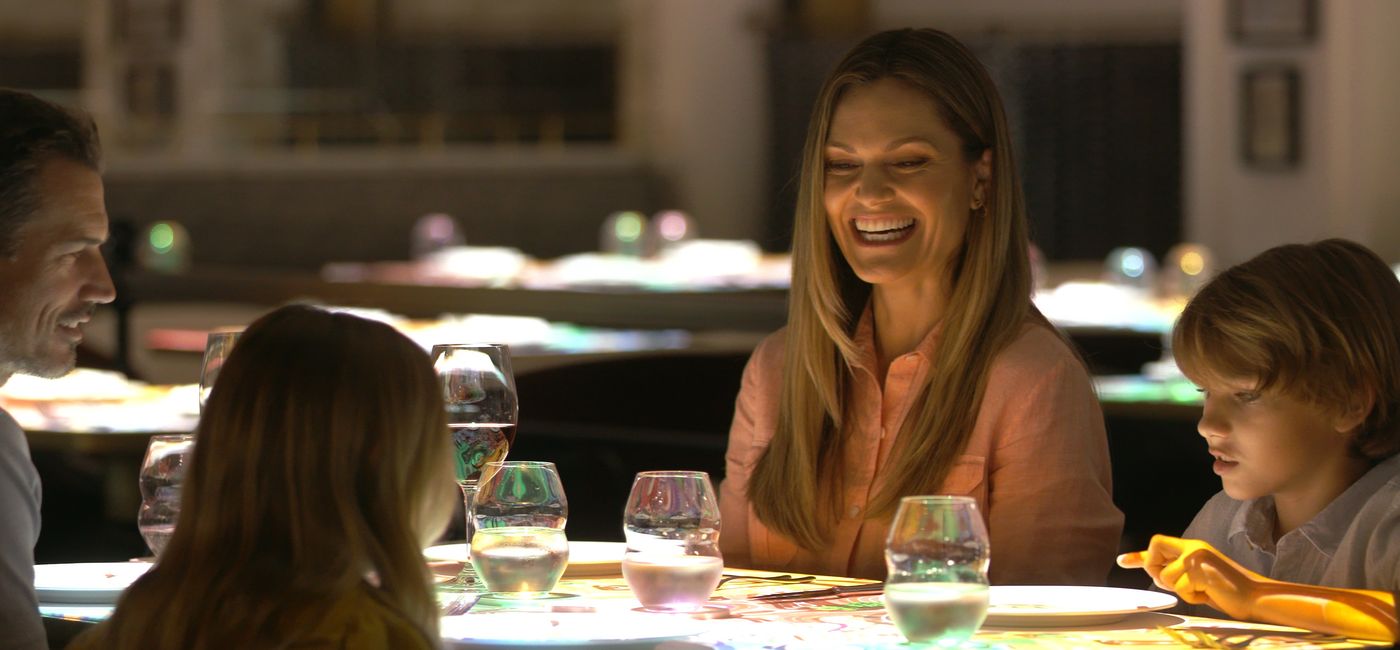 Image: Dinner has never been so entertaining as Celebrity Cruises brings guests’ tabletop to life with Le Petit Chef. (photo via Celebrity Cruises)