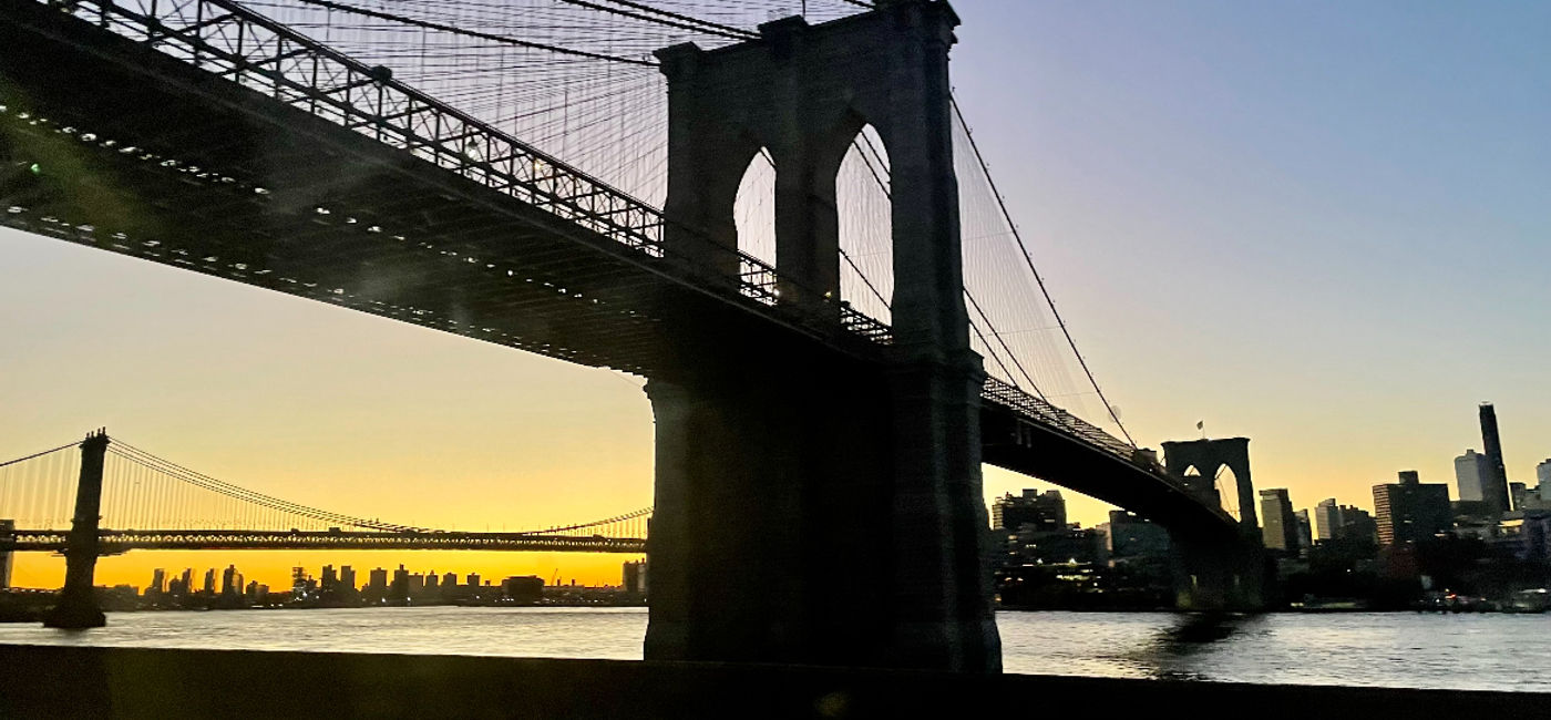 Image: Brooklyn Bridge in New York City. (Photo Credit: Rebecca Chamblee)
