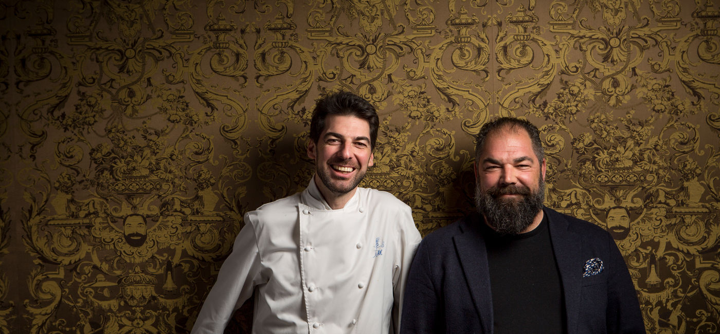 Image: Massimiliano Alajmo and Raffaele Alajmo (Photo Credit: Marco Peruzzo / Different Media Productions)