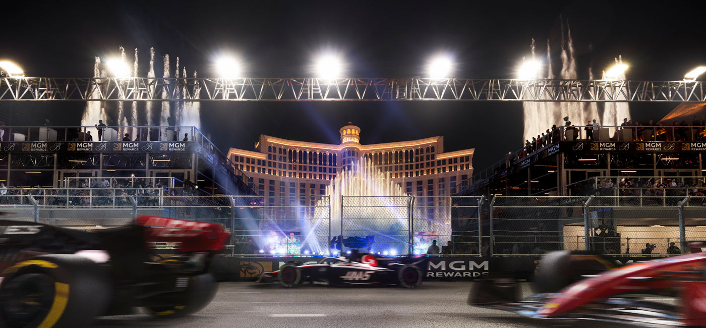 Image: Bellagio Fountain Club during the Formula 1 Heineken Silver Las Vegas Grand Prix. (Photo Credit: MGM Resorts International)