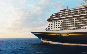 A rendering of Disney Believe