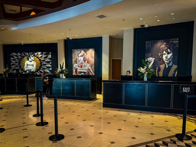 Lobby at the Hard Rock Hotel Orlando Lobby at the Hard Rock Hotel Orlando