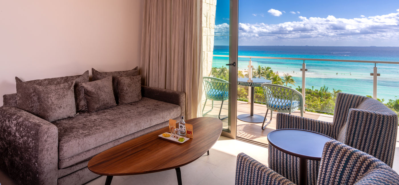 Image: Beautiful ocean views from the new tower. (Photo Credit: Sandos Hotels & Resorts)