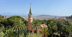 View of Barcelona as viewed from Park Guell.