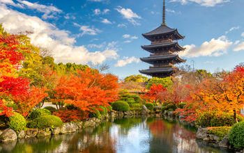 Kyoto in fall