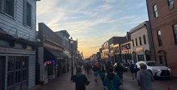 A running event in Downtown Annapolis, Maryland