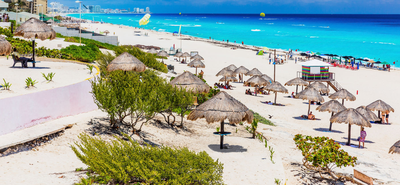 Image: Playa Delfines in Cancun, Mexico. (Photo Credit: SCStock/Adobe)