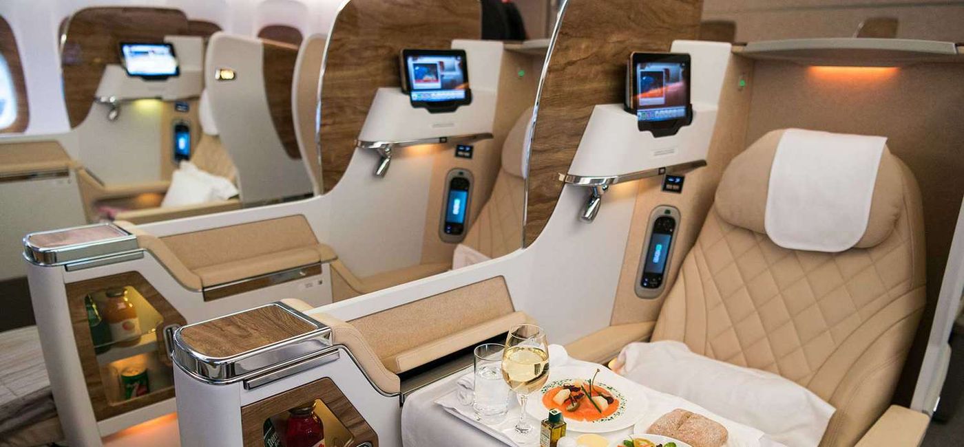 Image: Les passagers en première classe ou en classe affaires auront droit à une nuit gratuite au JW Marriott Marquis Hotel Dubai