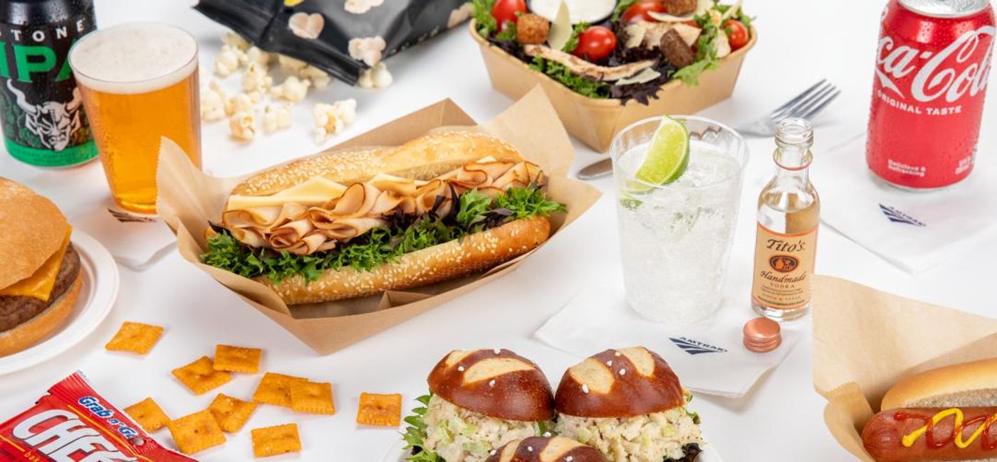 Image: Amtrak's New Northwest menu offerings (Photo Credit: Amtrak)