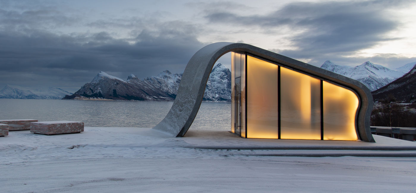Image: Ureddplassen, Helgeland, Norway. (Photo Credit: Steinar Skaar - Statens Vegvesen)