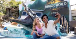 Universal Studios Hollywood Jurassic World Rebirth Mega Movie Summer