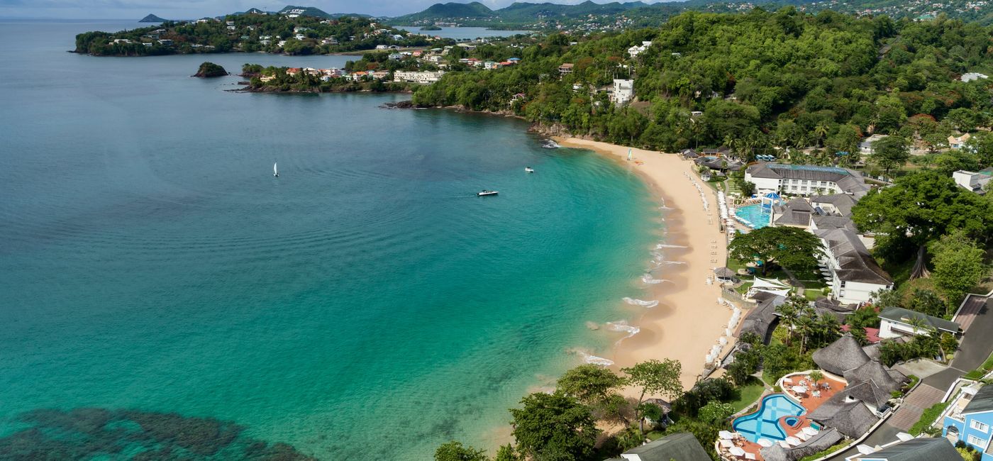 Image: Sandals Resorts in Saint Lucia. (Photo Credit: Sandals Resorts)