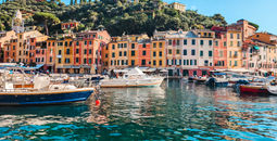 Marina in Portofino, Italy