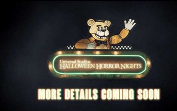 Five Nights at Freddy's at Universal’s Halloween Horror Nights.
