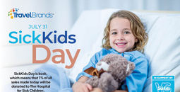 TravelBrands SickKids Day