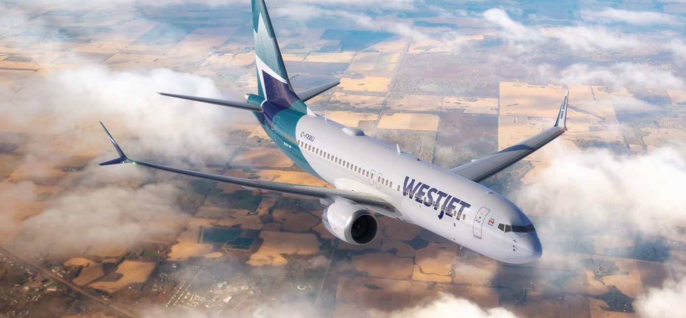 Image: WestJet Boeing Max 8 (Photo Credit: WestJet)